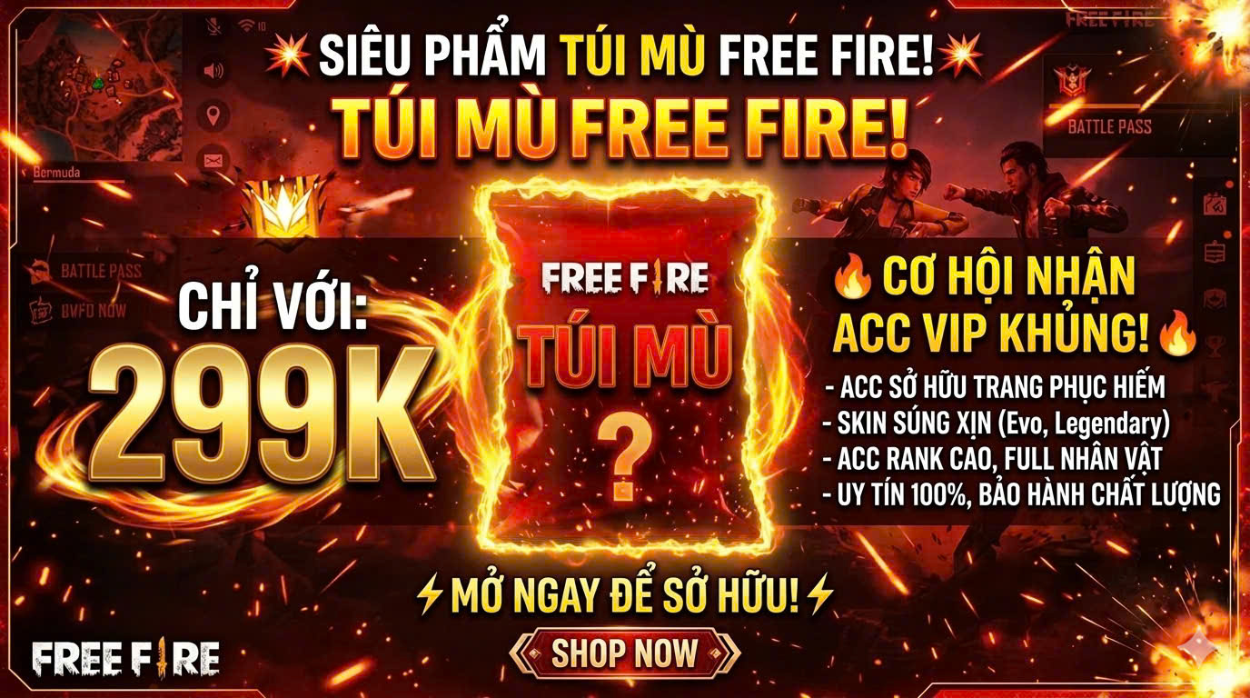 TÚI MÙ FREE FIRE 299K