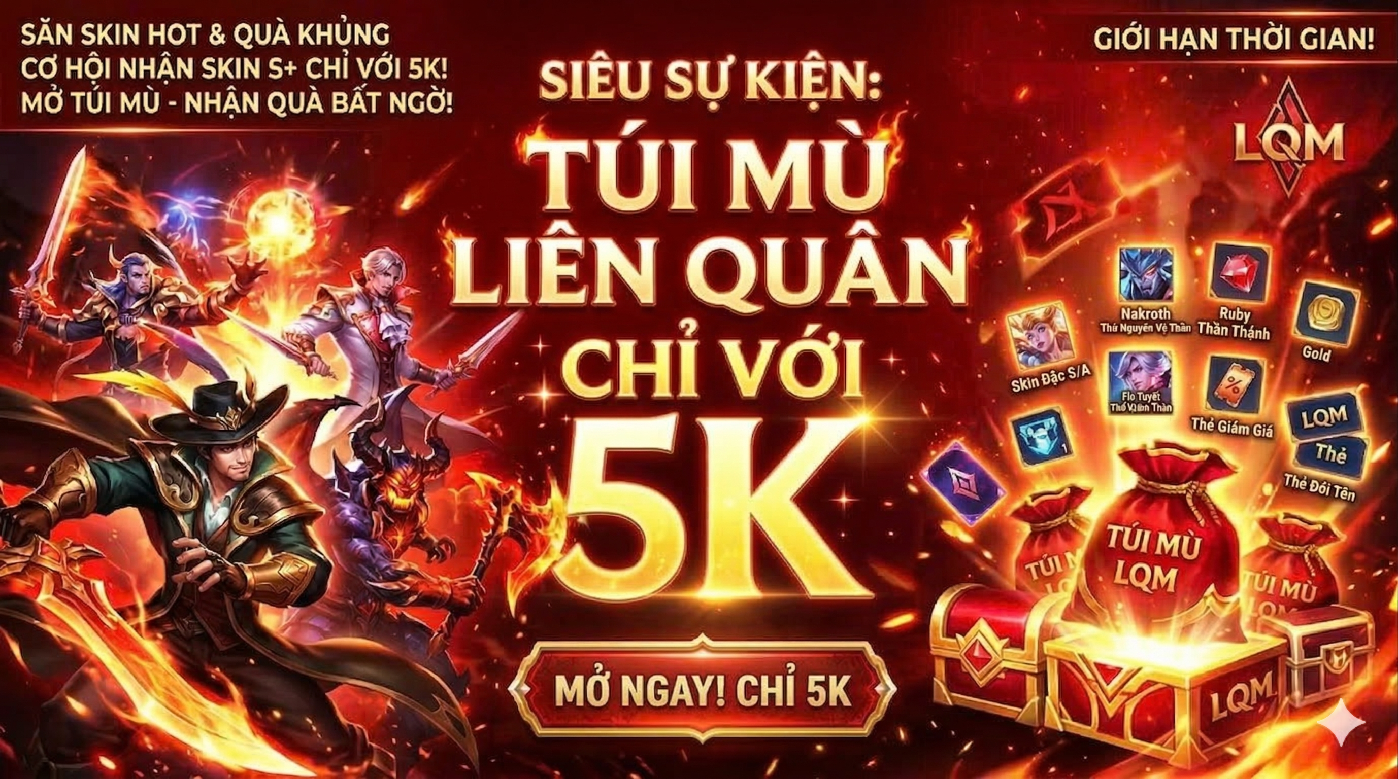 TÚI MÙ LIÊN QUÂN 5K