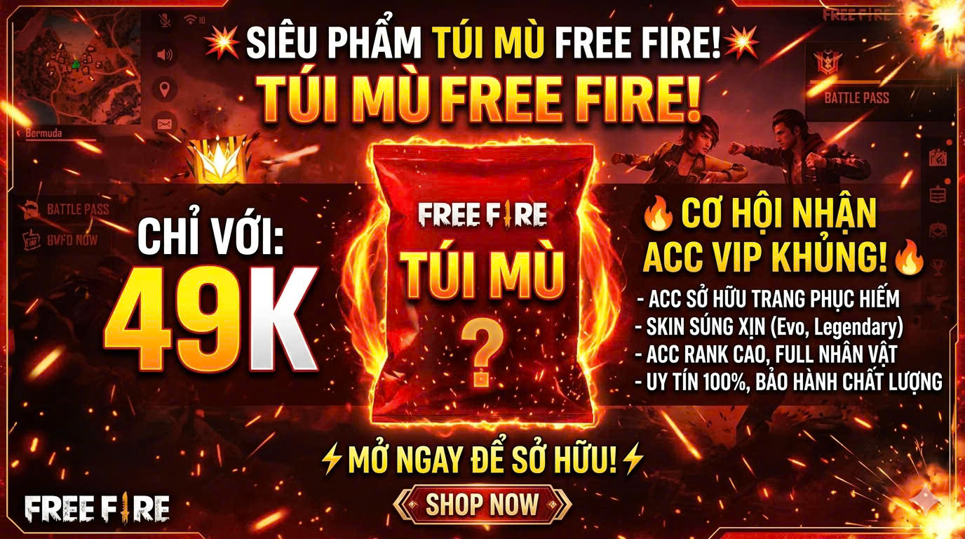 TÚI MÙ FREE FIRE 49K